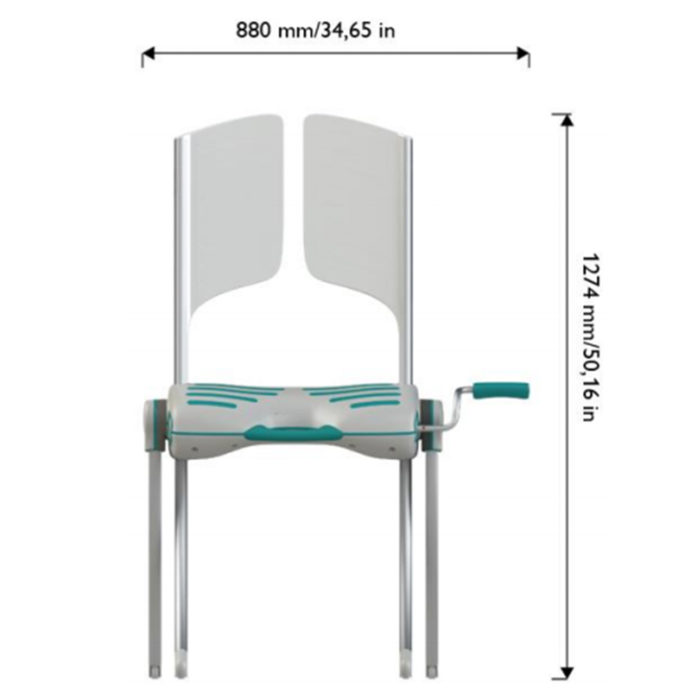 Aufstehhilfe Raizer M® inkl.Kopfstütze – Bild 5