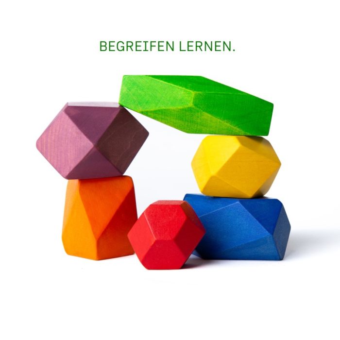 Balanciersteine bunt